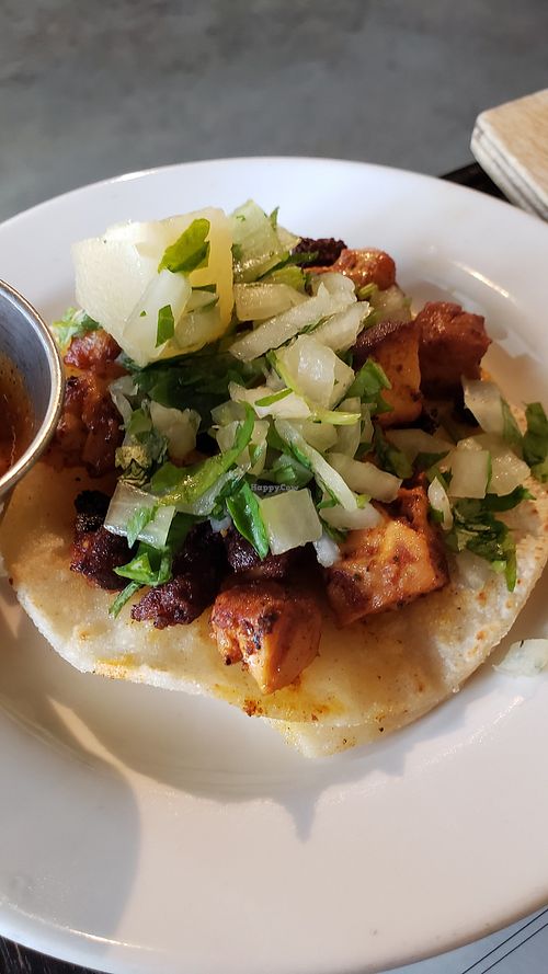 Taco at J and R Tacos in Merced