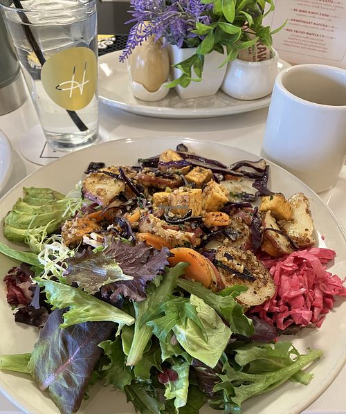 Vegan Farm Grazer: A hearty, colorful mix of fresh textures and flavors. Vibrant, satisfying, and surprisingly filling. at Hope Breakfast Bar in Edina
