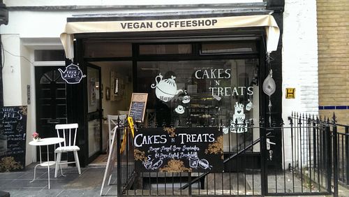 vegan coffee shop :) at Cakes 'N' Treats in North West London