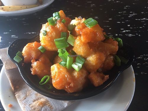 Cauliflower buffalo (un)wings at Flying Star - Central Ave SE in Albuquerque