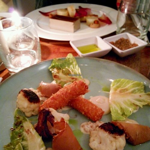 Cauliflower three ways. at Oak in Bath