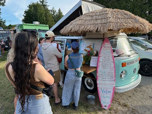The truck (at the Vegan Night Market) at Coco Van Ice Cream Rolls - ไอติมกะทิ in Vancouver