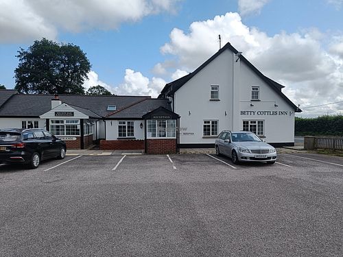 Outside front at Betty Cottles Inn in Okehampton