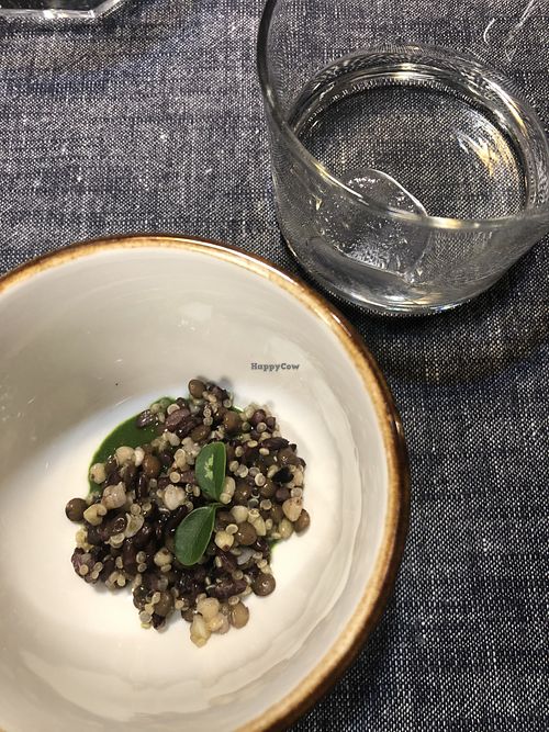 Millet appetizer  at Soul Kitchen - Creatività Vegetale in Turin