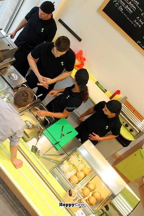 Kasvis staff at Kasvis in Tubingen