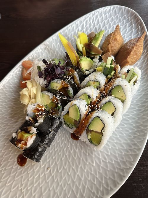 Gemischte vegane Sushi Platte für 2  at Kaiso Restaurant in Leonberg