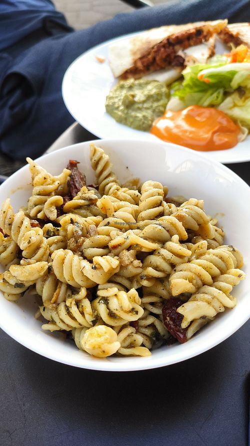 Pasta salad at KATI Hausbrauerei in Eberswalde
