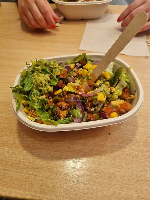 Tofu bowl at Bonito Burrito in Portarlington