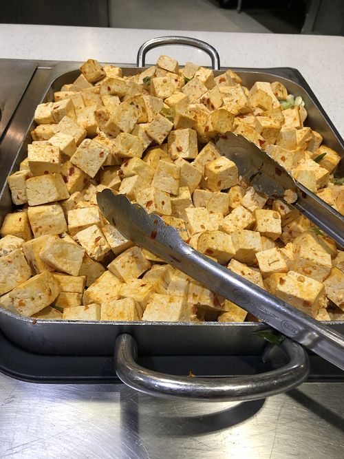 Coconut Tofu at Carleton University - Vegan Bar in Ottawa