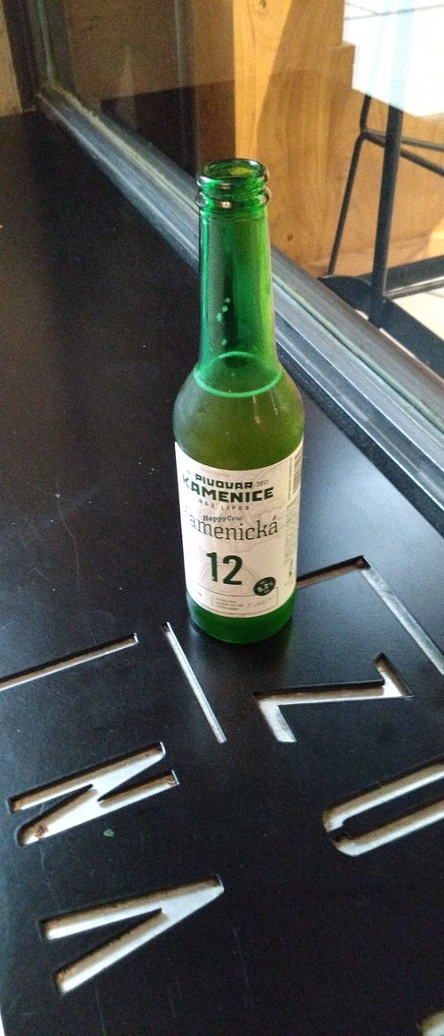 Bier at Zona Bistro in Prague