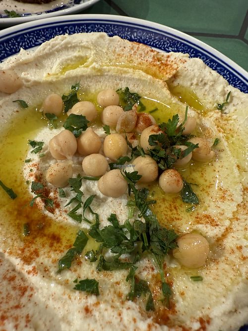 hoummous  at Comptoir Libanais - Stephenson Pl in Birmingham