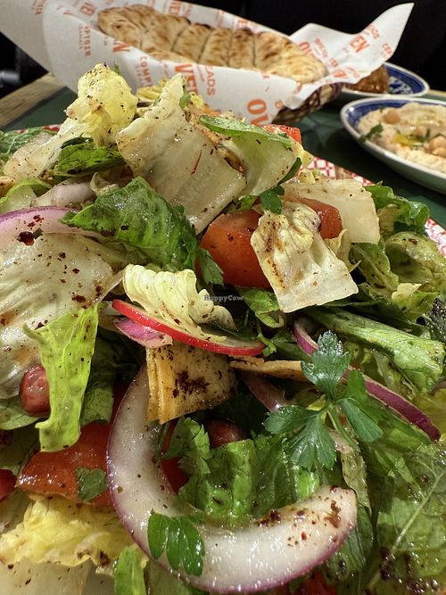 salad fattoush  at Comptoir Libanais - Stephenson Pl in Birmingham