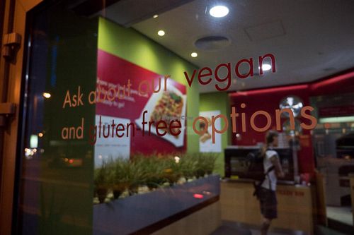 Ask for our vegan options at zpizza in Dubai