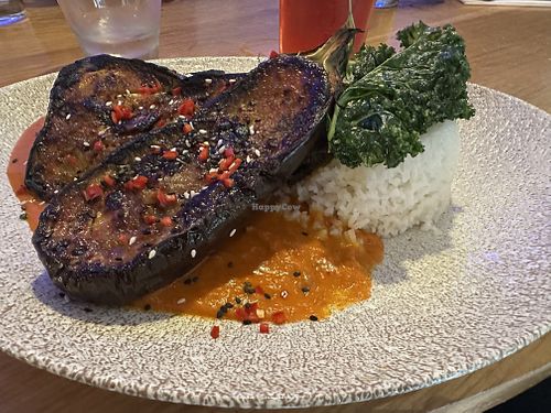 Miso aubergine   at Dukes 92 in Manchester