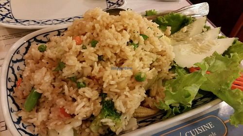 veggie fried rice at Thailand Cuisine in Kihei