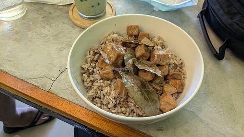 Coconut Adobo at Grains Plant-based Cafe in Puerto Princesa