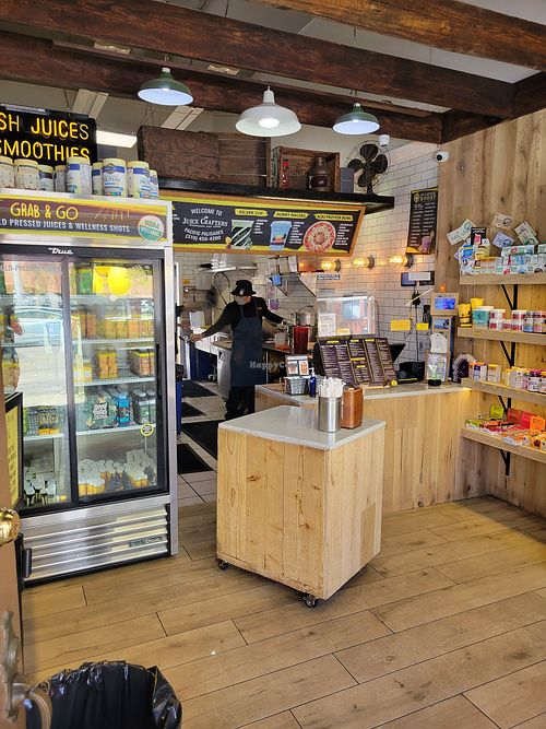 Inside at Juice Crafters in Pacific Palisades
