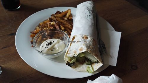 Mexican roll at Fast Rabbit Fast Food in Berlin