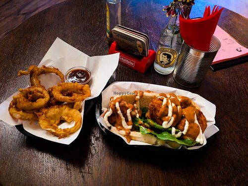 Vegan meal at 19:77 at 19:77 - VEGAN:DINER+BAR, Home of RAMONES MUSEUM in Berlin