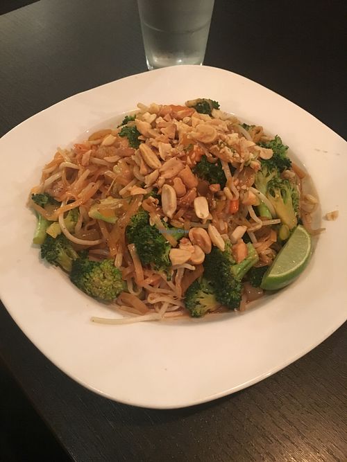 Pad Thai  at Number One Noodle in Fredericton