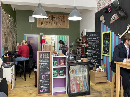Inside   at Bánh Mì Brothers in Edinburgh
