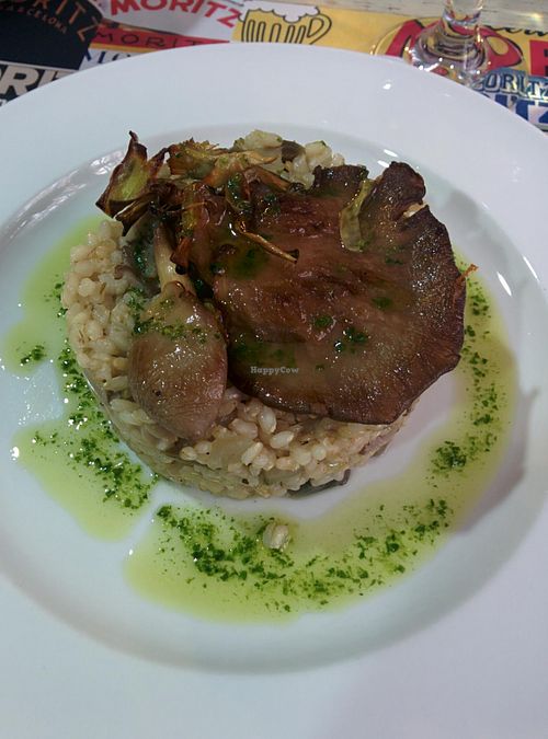 Whole rice with mushrooms  at New Vita Restaurant in Sabadell