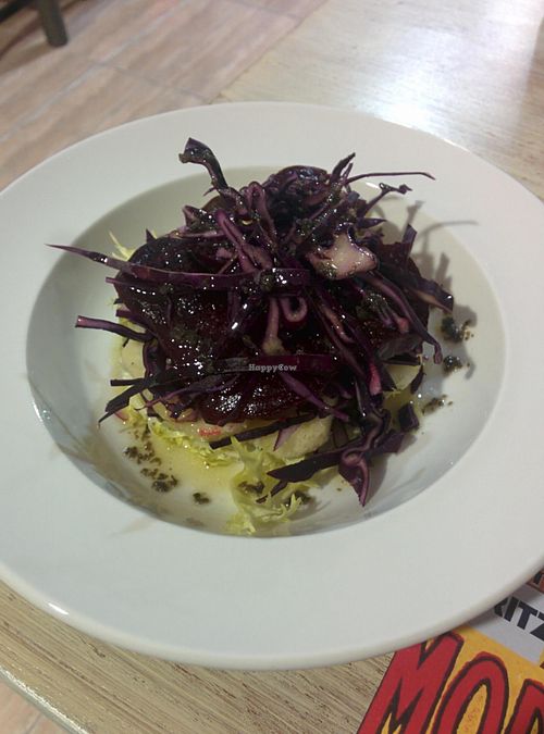 Beetroot salad at New Vita Restaurant in Sabadell