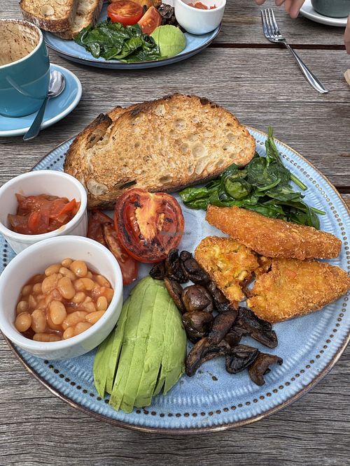 Big Vegan Breakfast   at Scramble & Bean in Rushcutters Bay