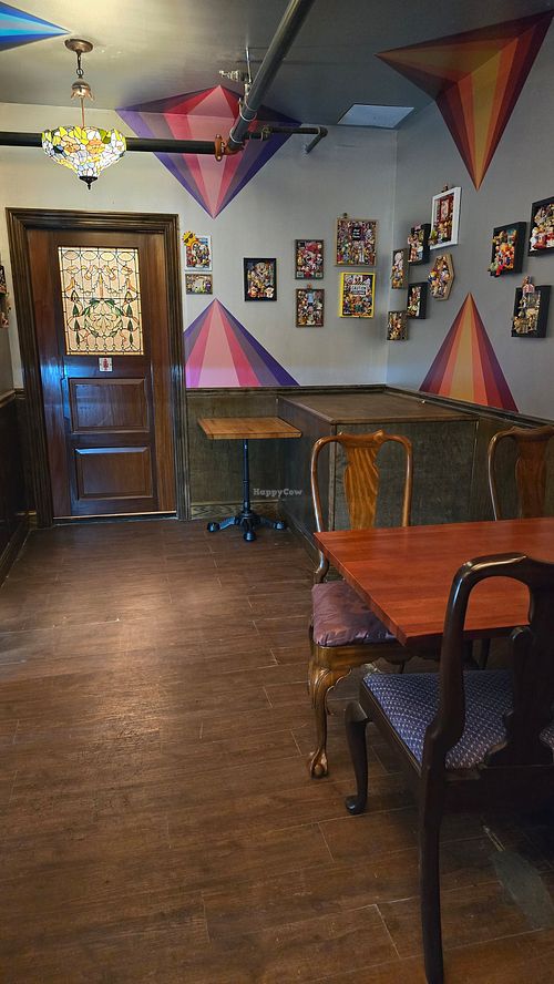 Inside at Veganica in New Brunswick