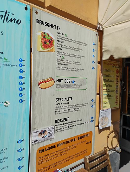  at Bar Lo Spuntino in Monterosso Al Mare