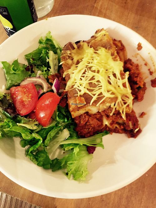 Lasagna  at Black Cat in East London