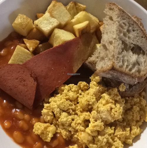 black cat fry up at Black Cat in East London