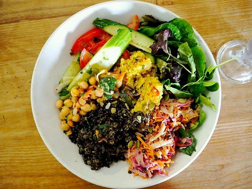 Big Bowl Salad at Black Cat in East London