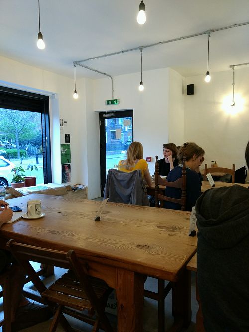 chilled at Black Cat in East London