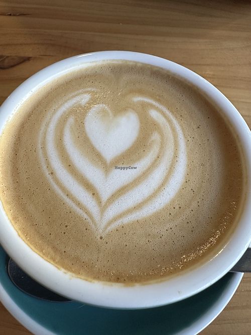 Oatmeal cafe  at Délices Maiatza in San Sebastian