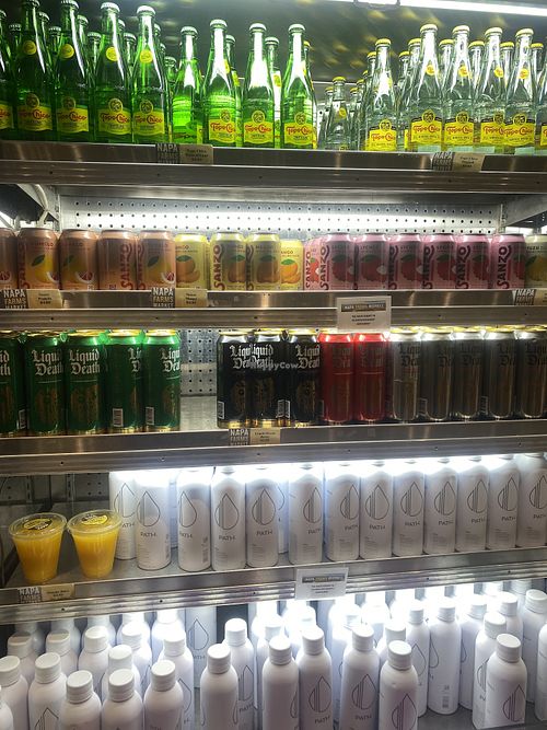 Refreshing Beverages for That Sparkle ✨ Factor  at SFO - Napa Farms Market - T2 Gate D & International TG Gate G3 in San Francisco