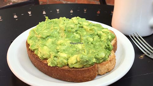 avocado toast at Braeda in Lincoln