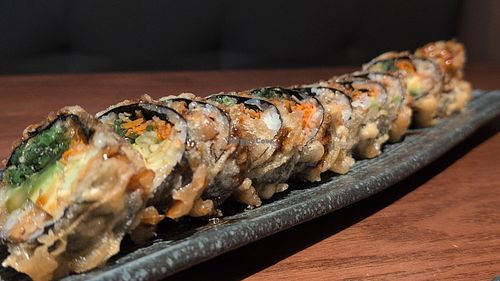 Green power tempura roll at Kawachi Sushi & Bar in Leesburg