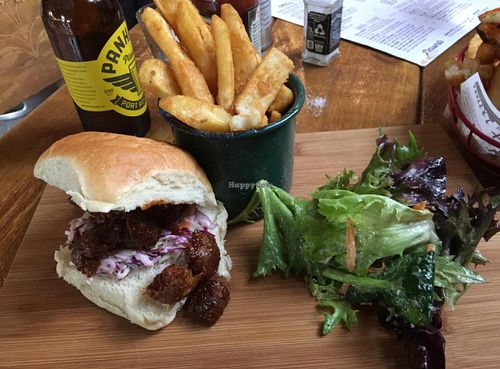 pulled mushroom blend 'lamb' at Sweetwater Inn in South Yarra