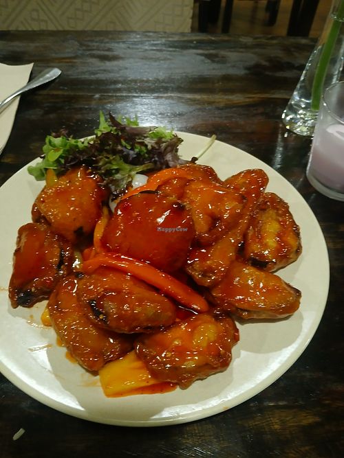 Sweet and sour eggplant at VietKing in Newcastle