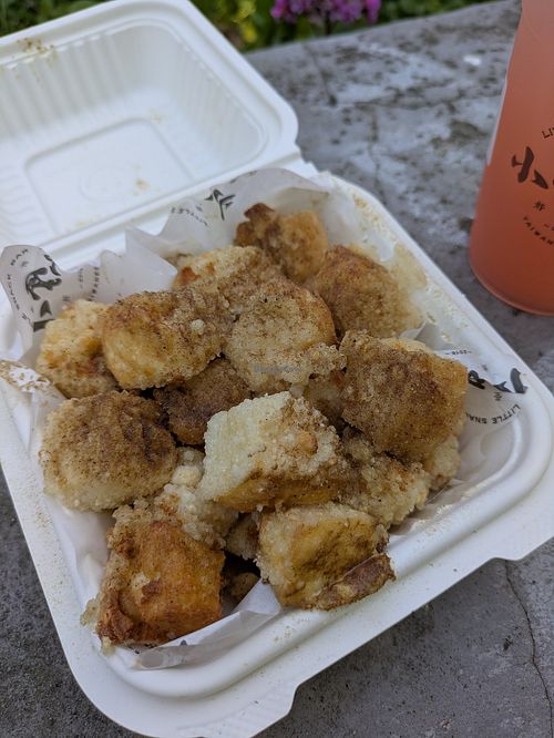 Spiced tofu at Little Snack Bar - 小食堂 in Sheffield