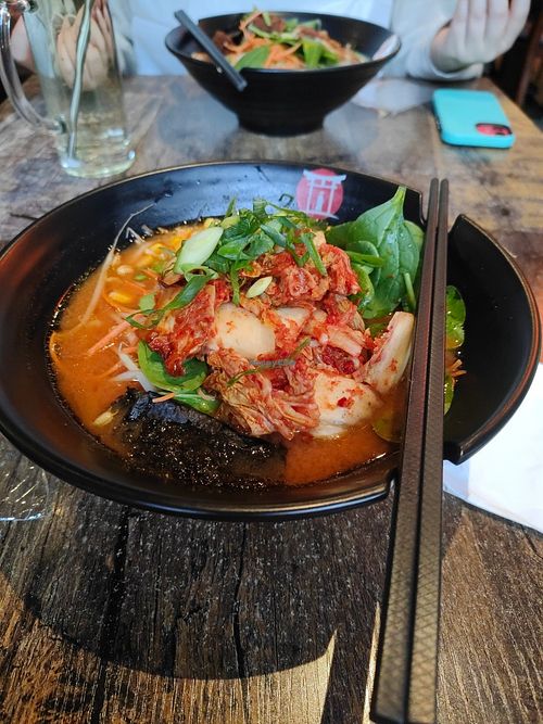 Vegan ramen at Yume Ramen Hamburg in Hamburg