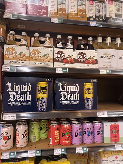 Hurry Before They Are Gone • Liquid Death Armless Palmer  at Whole Foods Market - SoMa in San Francisco