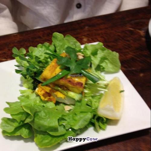 lemongrass tofu wrap at Me and Art in Darlinghurst