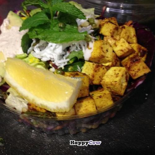 tofu salad takeaway at Me and Art in Darlinghurst