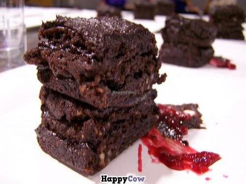 Vegan Brownie Cake at Nourished On The Go in Oshawa