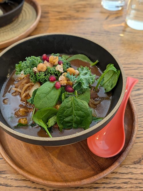 Daichi miso ramen (great umami flavor) at ippudo V in Brooklyn