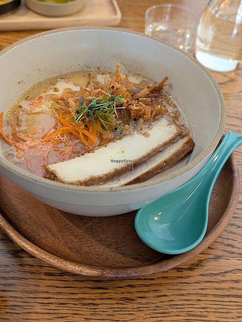 Platon Tonkasu ramen (tastes like delicious potato chips) at ippudo V in Brooklyn