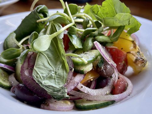 Heirloom tomato salad  at Sage Bistro - Cloud Kitchen in Culver City