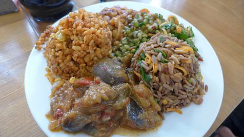 Lunch plate, pick and choose (day 2) at Helvetia in Istanbul